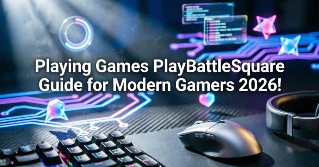 Playing Games PlayBattleSquare Guide for Modern Gamers 2026!