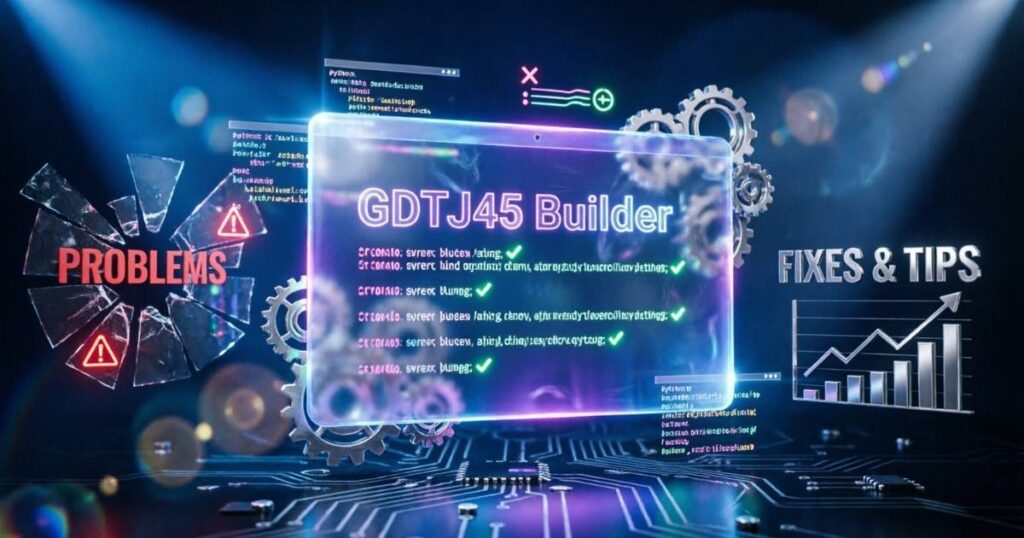 Software GDTJ45 Builder Problems: Fixes, Tips & 2026 Insights
