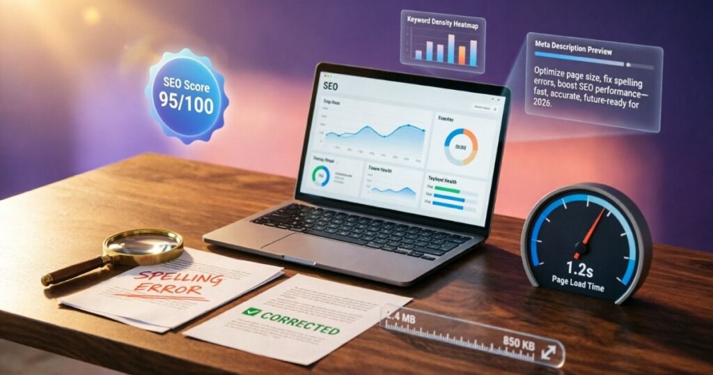 Page Size Checker SpellMistake Guide for SEO in 2026