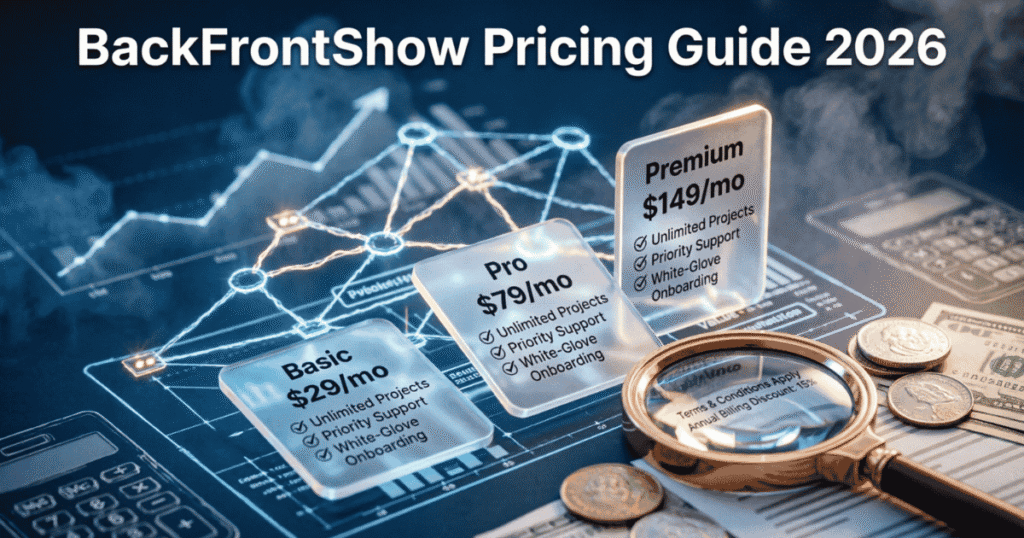 BackToFrontShow Pricing Guide 2026: Plans, Fees & Hidden Value
