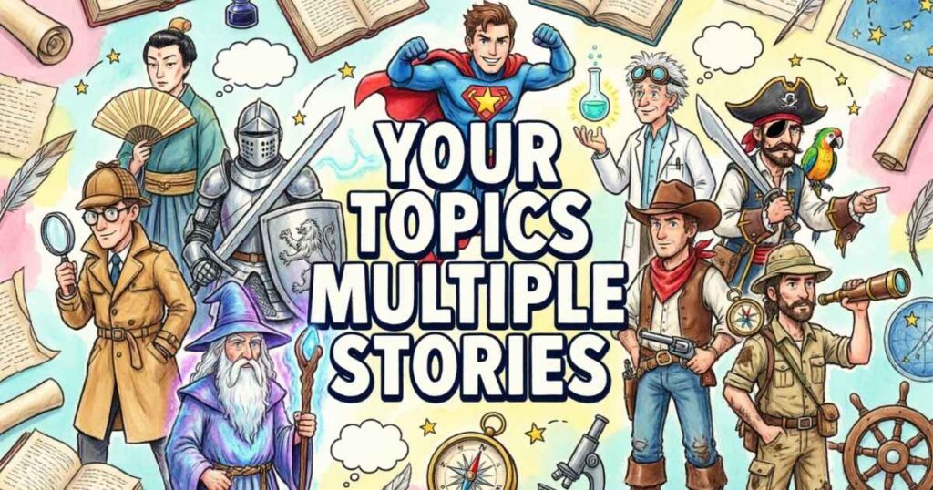 Your Topics Multiple Stories : Why One Topic Needs More Than One Story